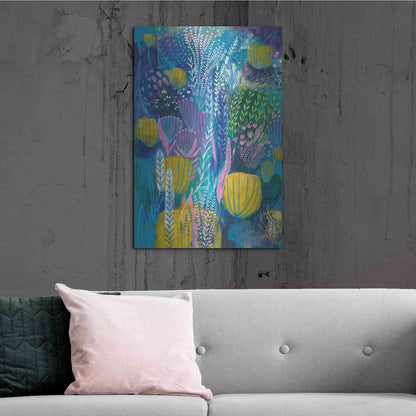 Luxe Metal Art 'Sea Life by Corina Capri Metal Wall Art,24x36