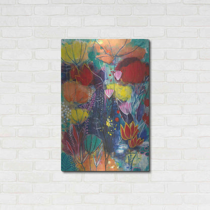 Luxe Metal Art 'All You Need is a Garden by Corina Capri Metal Wall Art,24x36