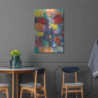 Luxe Metal Art 'All You Need is a Garden by Corina Capri Metal Wall Art,24x36