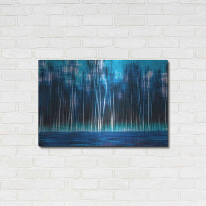 Luxe Metal Art 'Mystic Forest by Hannes Cmarits Metal Wall Art,36x24