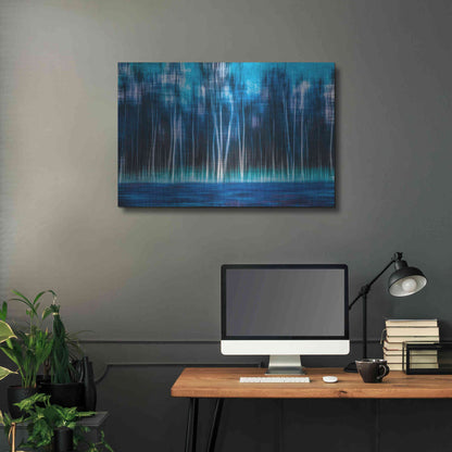 Luxe Metal Art 'Mystic Forest by Hannes Cmarits Metal Wall Art,36x24