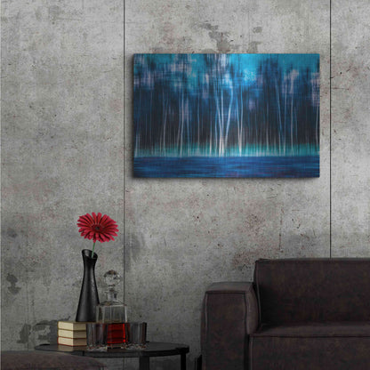 Luxe Metal Art 'Mystic Forest by Hannes Cmarits Metal Wall Art,36x24