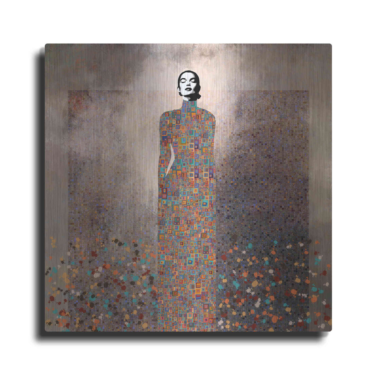 Luxe Metal Art 'Esta es mi Musica by Jose Cacho Metal Wall Art