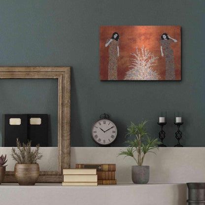 Luxe Metal Art 'La Fuente by Jose Cacho Metal Wall Art,16x12