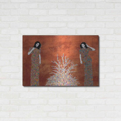 Luxe Metal Art 'La Fuente by Jose Cacho Metal Wall Art,36x24