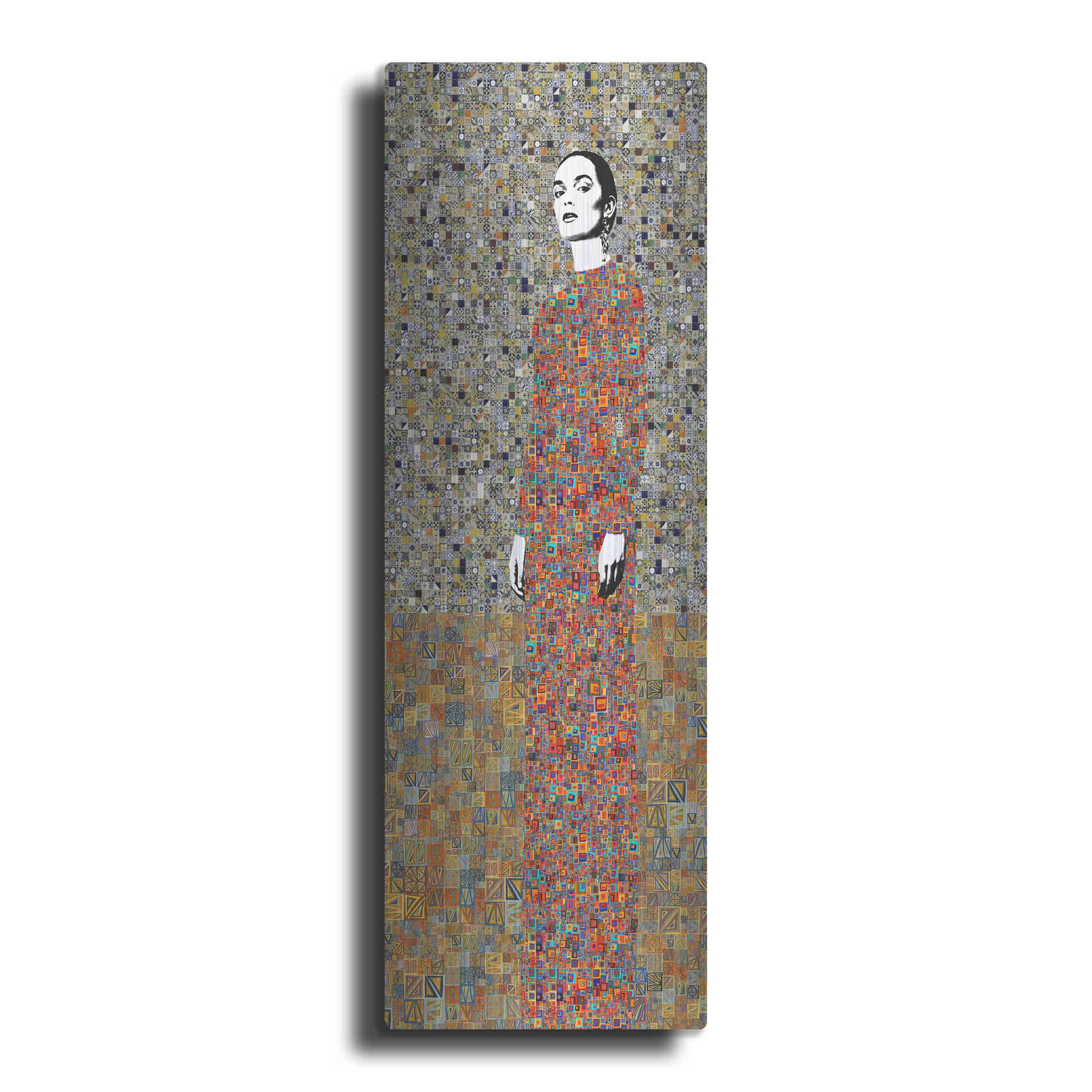 Luxe Metal Art 'La Liveracion del Pasado by Jose Cacho Metal Wall Art