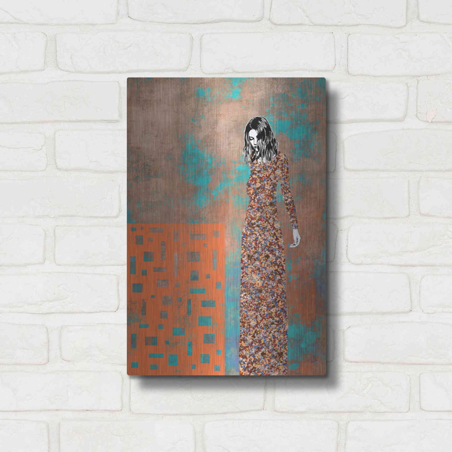 Luxe Metal Art 'La Entrada by Jose Cacho Metal Wall Art,12x16