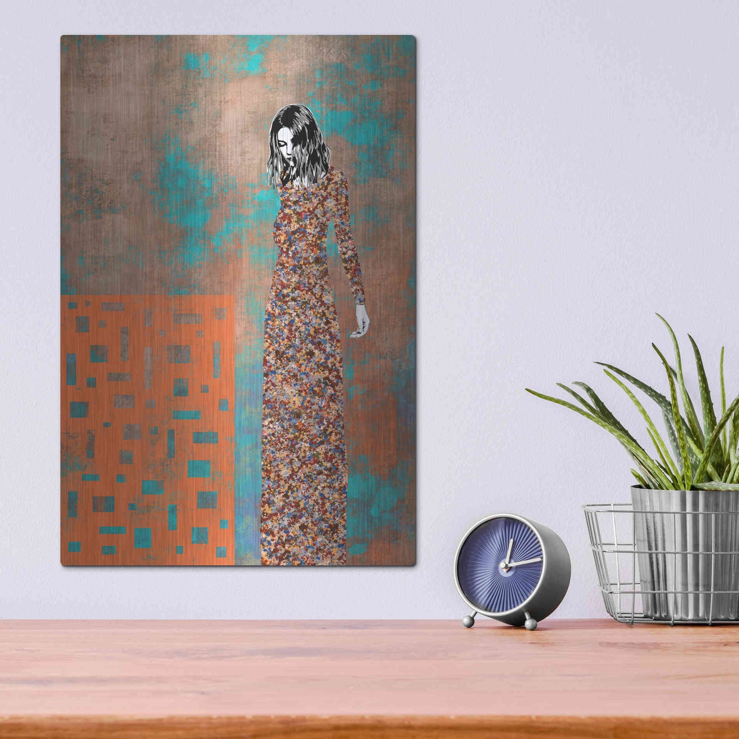 Luxe Metal Art 'La Entrada by Jose Cacho Metal Wall Art,12x16