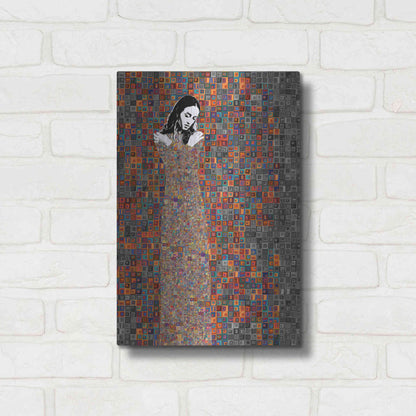 Luxe Metal Art 'El Abrazo by Jose Cacho Metal Wall Art,12x16