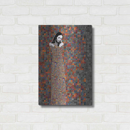 Luxe Metal Art 'El Abrazo by Jose Cacho Metal Wall Art,16x24