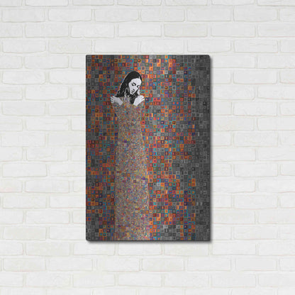 Luxe Metal Art 'El Abrazo by Jose Cacho Metal Wall Art,24x36