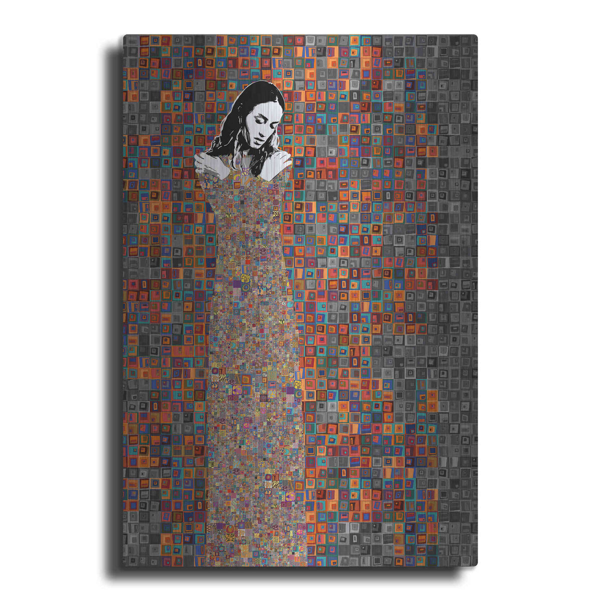 Luxe Metal Art 'El Abrazo by Jose Cacho Metal Wall Art