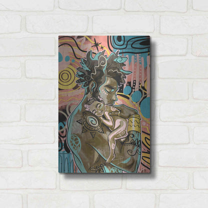 Luxe Metal Art 'The Brightest by Justin Copeland Metal Wall Art,12x16