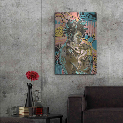 Luxe Metal Art 'The Brightest by Justin Copeland Metal Wall Art,24x36