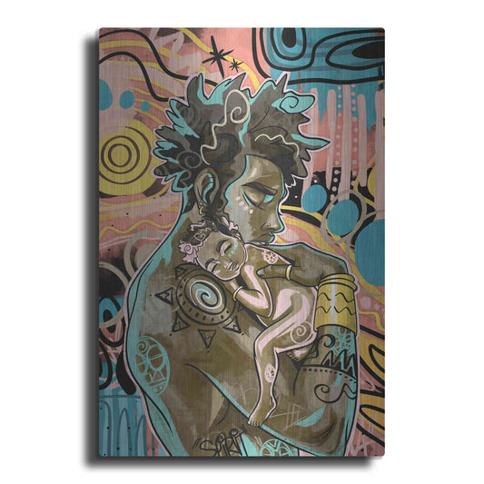 Luxe Metal Art 'The Brightest by Justin Copeland Metal Wall Art