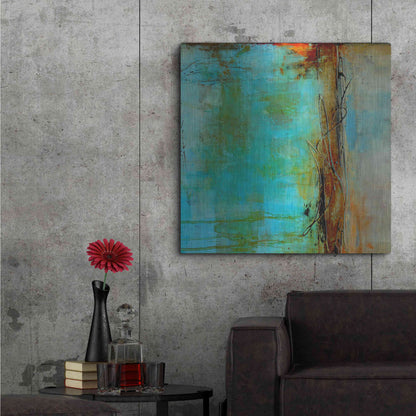 Luxe Metal Art  'Urban East I' by Erin Ashley, Metal Wall Art,36x36