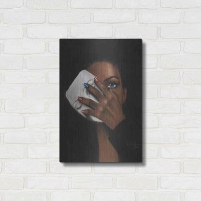 Luxe Metal Art 'In Justice for All by Laurie Cooper Metal Wall Art,16x24