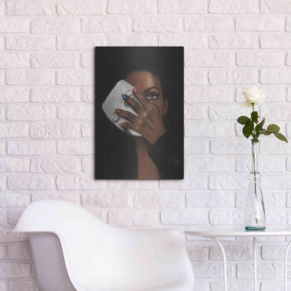 Luxe Metal Art 'In Justice for All by Laurie Cooper Metal Wall Art,16x24