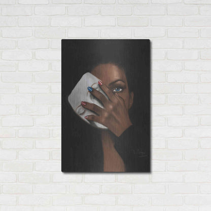 Luxe Metal Art 'In Justice for All by Laurie Cooper Metal Wall Art,24x36