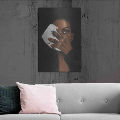 Luxe Metal Art 'In Justice for All by Laurie Cooper Metal Wall Art,24x36