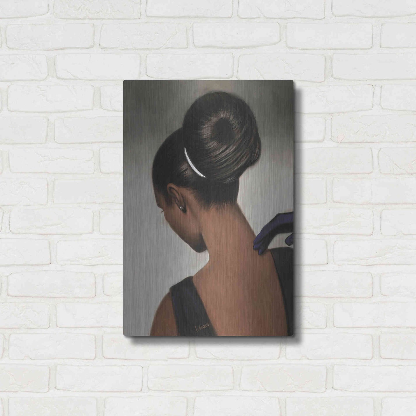 Luxe Metal Art 'Elegance by Laurie Cooper Metal Wall Art,16x24