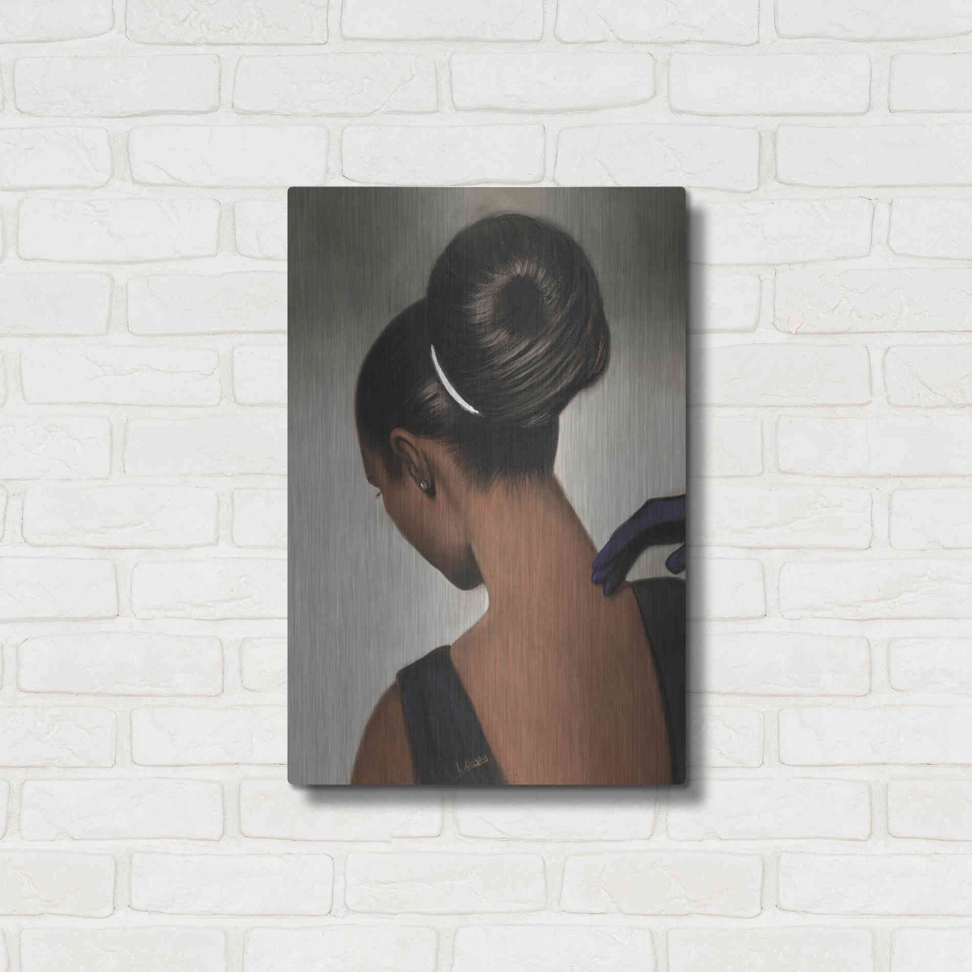 Luxe Metal Art 'Elegance by Laurie Cooper Metal Wall Art,16x24