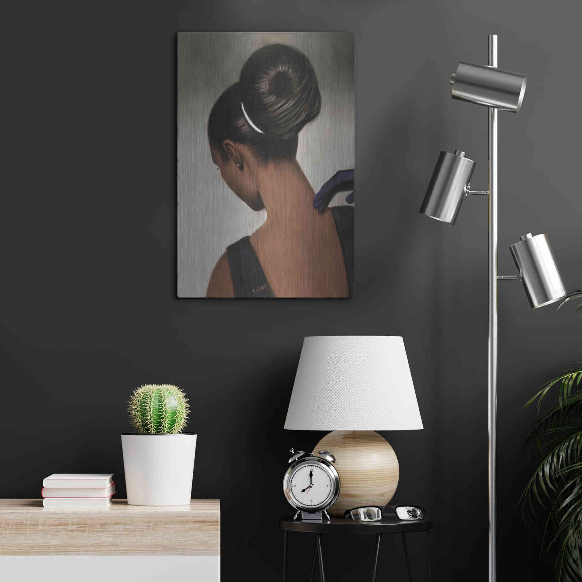 Luxe Metal Art 'Elegance by Laurie Cooper Metal Wall Art,16x24