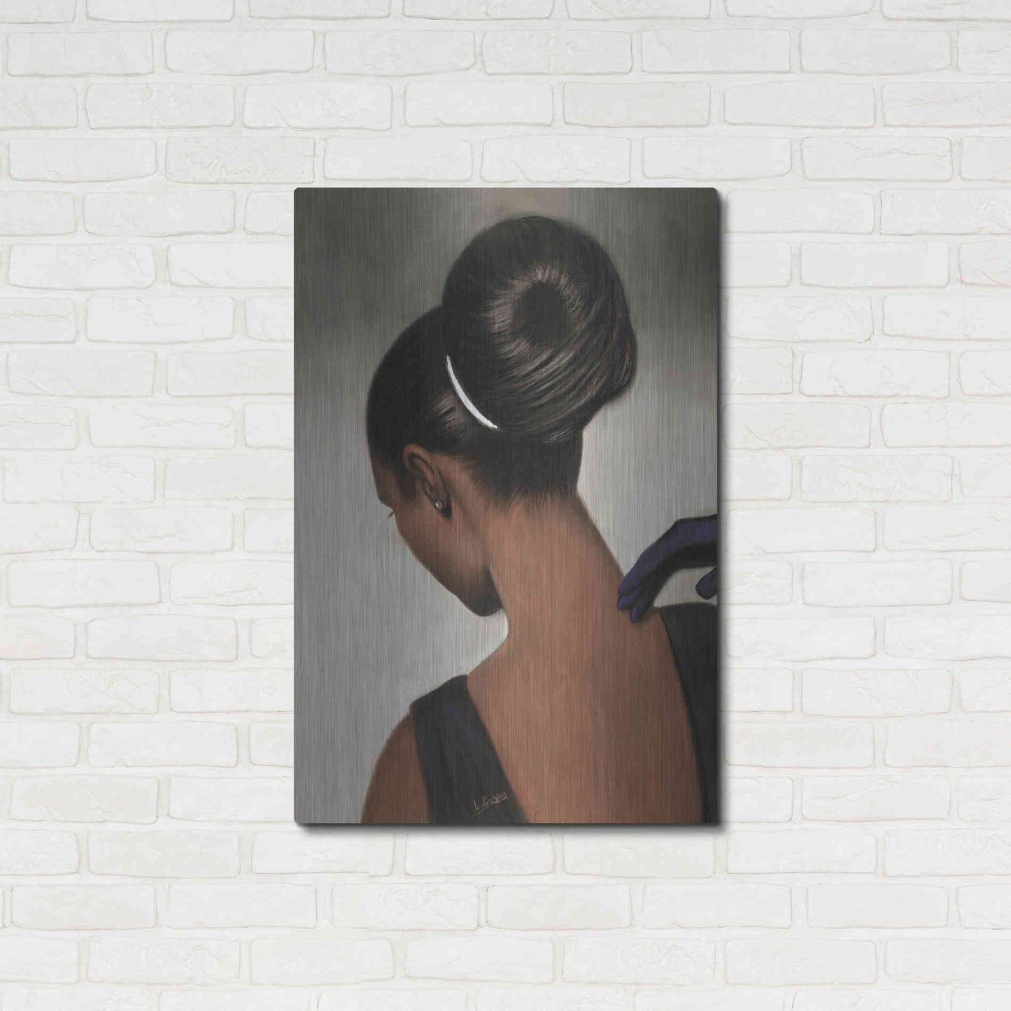 Luxe Metal Art 'Elegance by Laurie Cooper Metal Wall Art,24x36