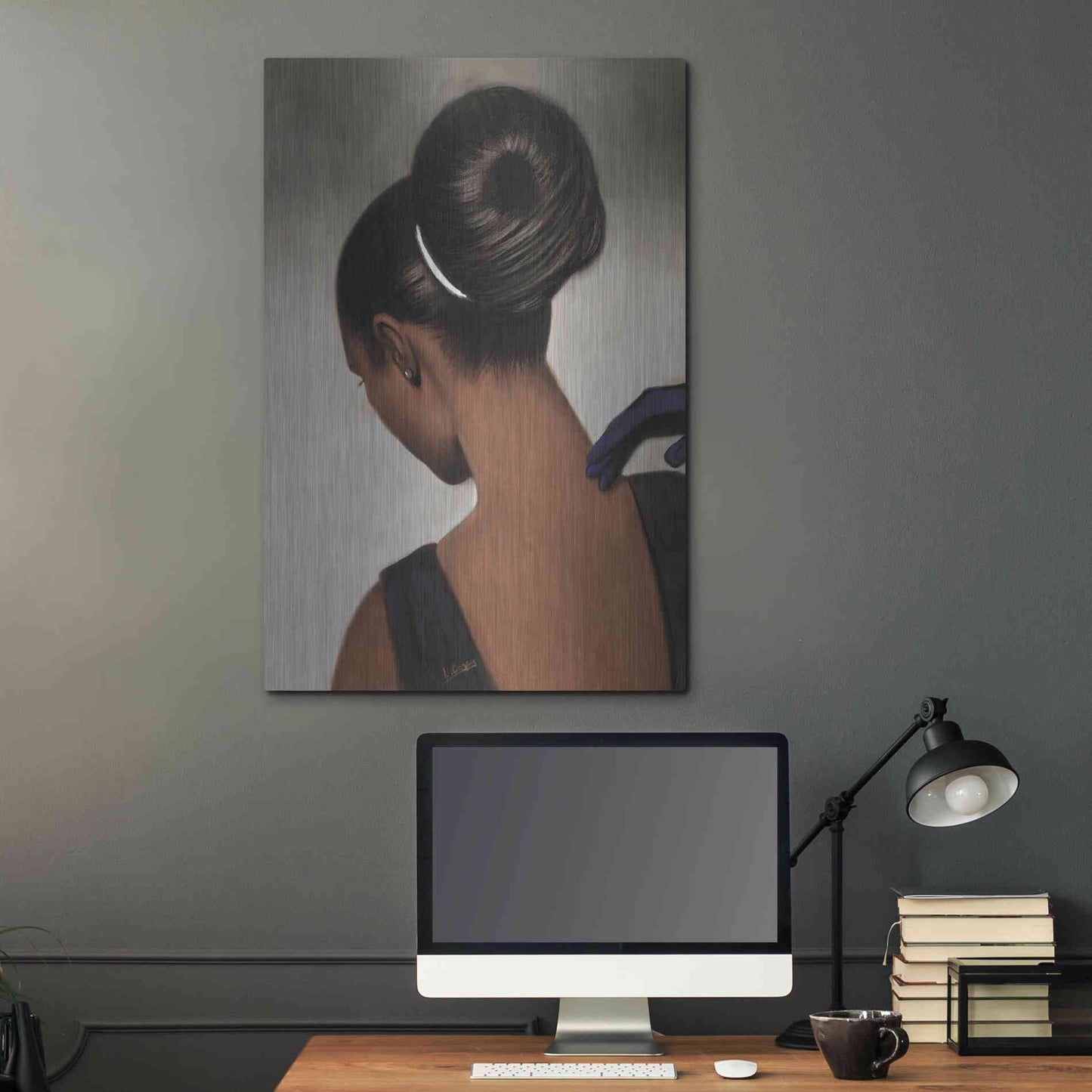 Luxe Metal Art 'Elegance by Laurie Cooper Metal Wall Art,24x36