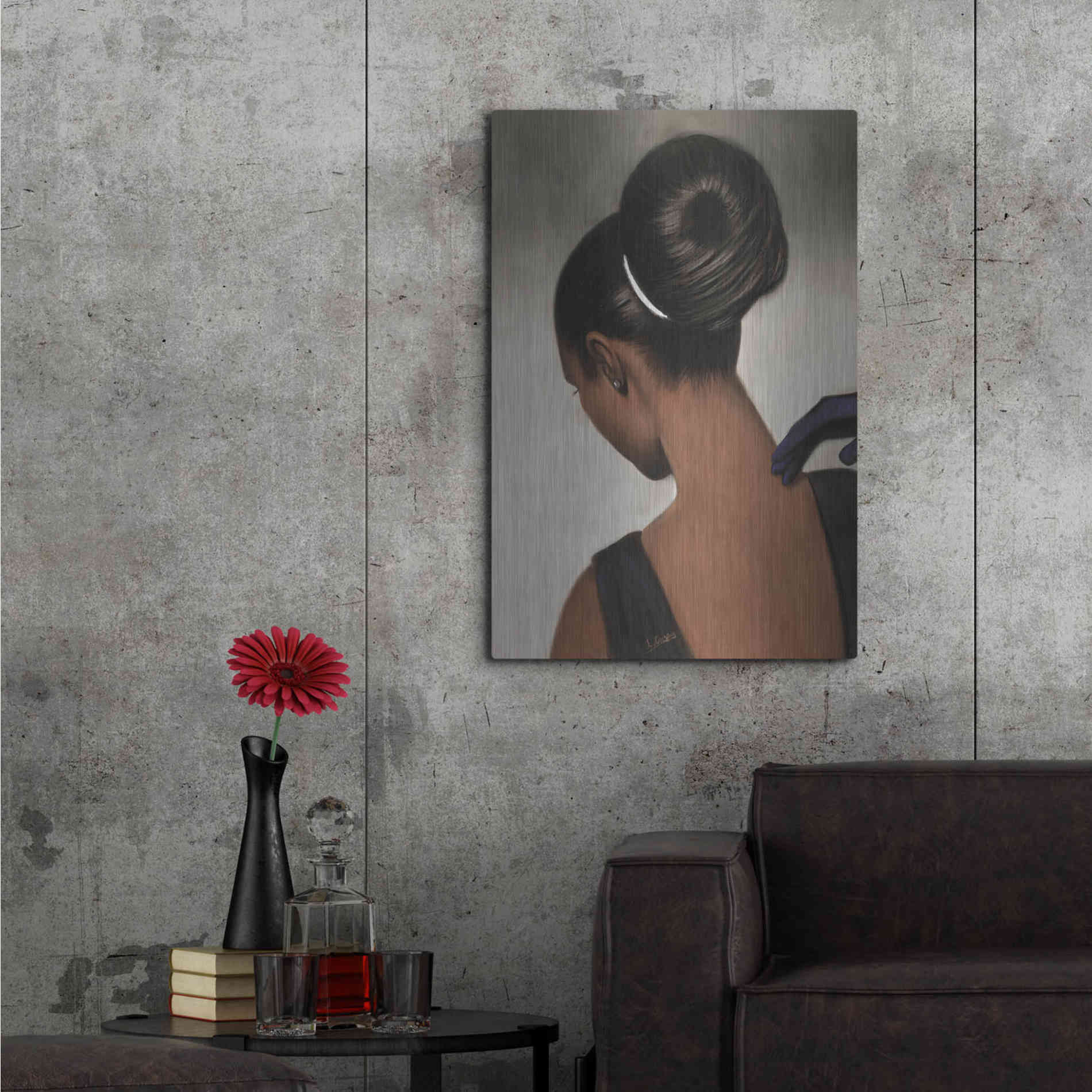 Luxe Metal Art 'Elegance by Laurie Cooper Metal Wall Art,24x36