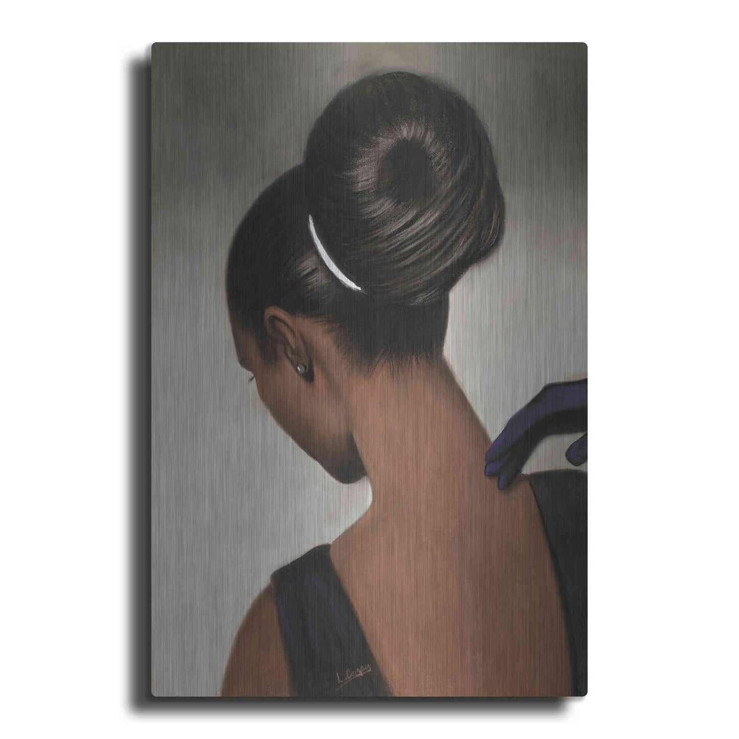 Luxe Metal Art 'Elegance by Laurie Cooper Metal Wall Art