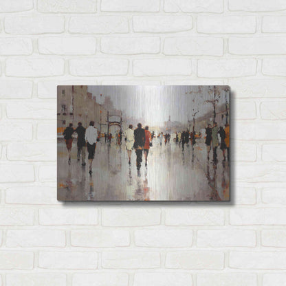 Luxe Metal Art  'Lone Lilly'  by Lorraine Christie, Metal Wall Art,24x16