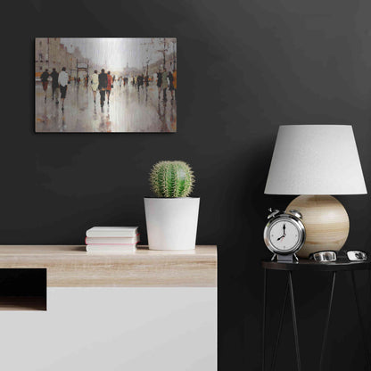 Luxe Metal Art  'Lone Lilly'  by Lorraine Christie, Metal Wall Art,24x16
