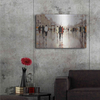 Luxe Metal Art  'Lone Lilly'  by Lorraine Christie, Metal Wall Art,36x24