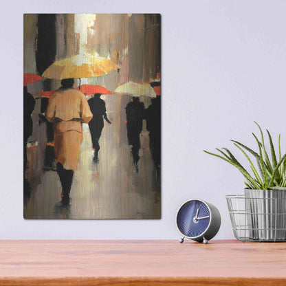 Luxe Metal Art  'In Barcelona'  by Lorraine Christie, Metal Wall Art,12x16