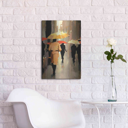 Luxe Metal Art  'In Barcelona'  by Lorraine Christie, Metal Wall Art,16x24