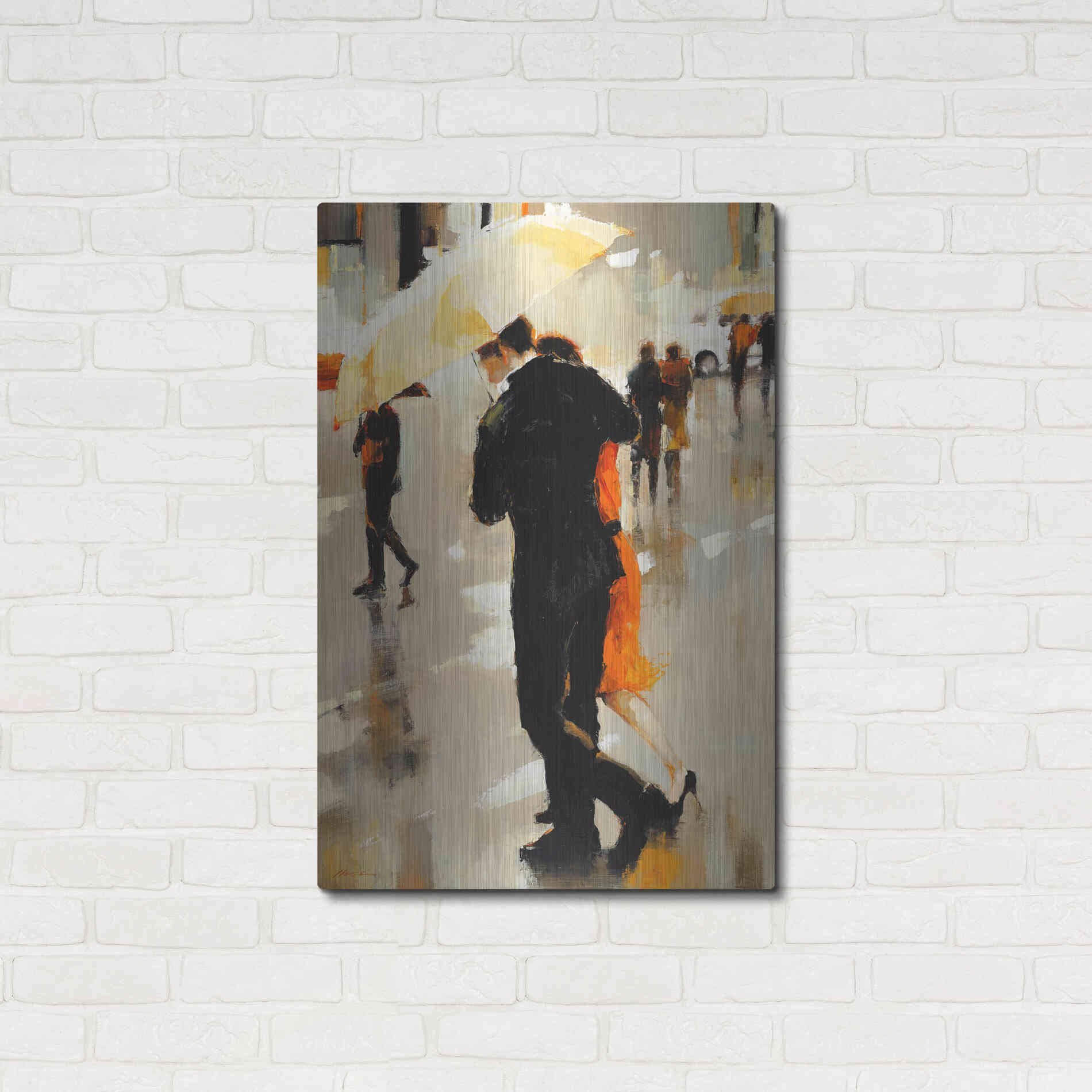 Luxe Metal Art  'Shelter of the Soul'  by Lorraine Christie, Metal Wall Art,24x36