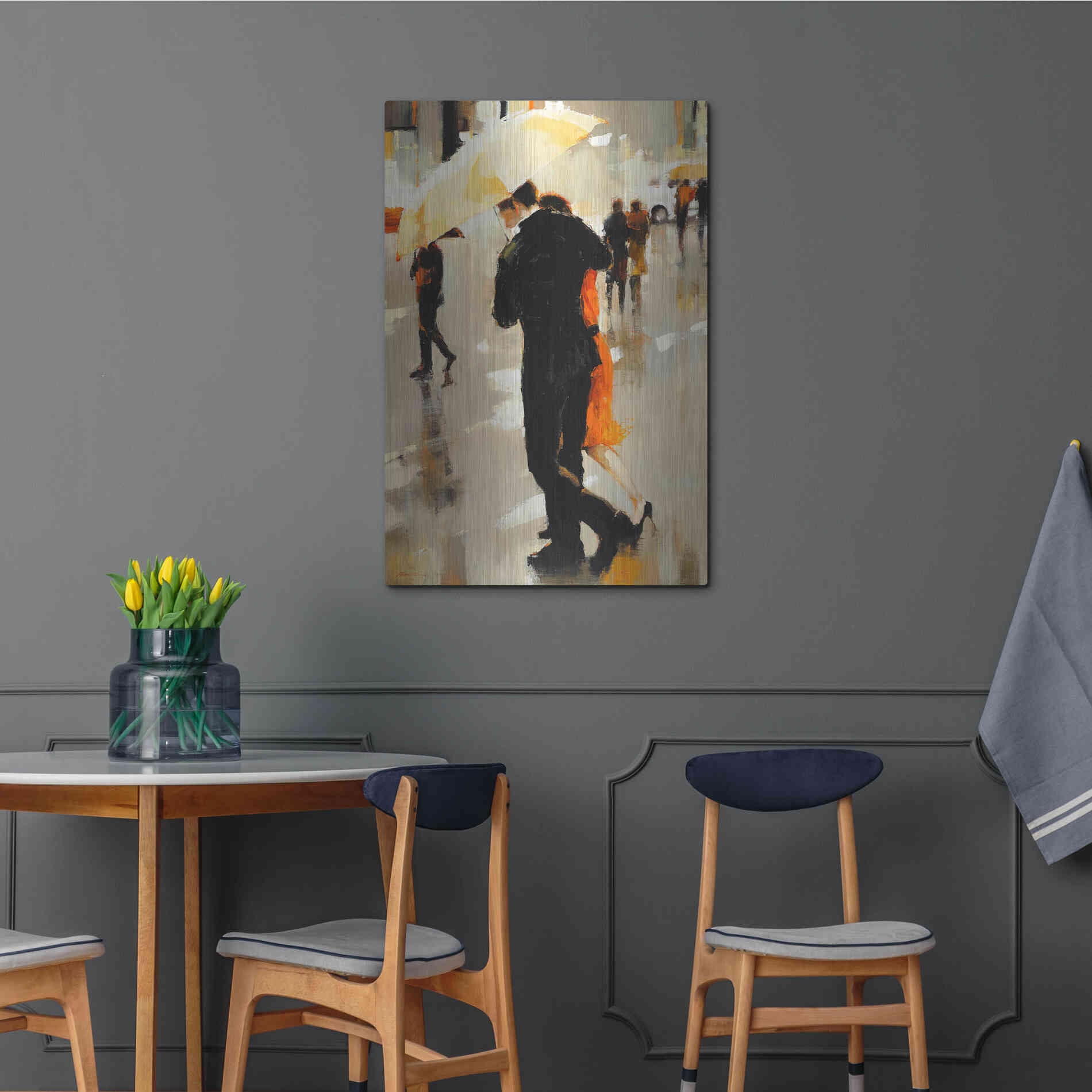 Luxe Metal Art  'Shelter of the Soul'  by Lorraine Christie, Metal Wall Art,24x36