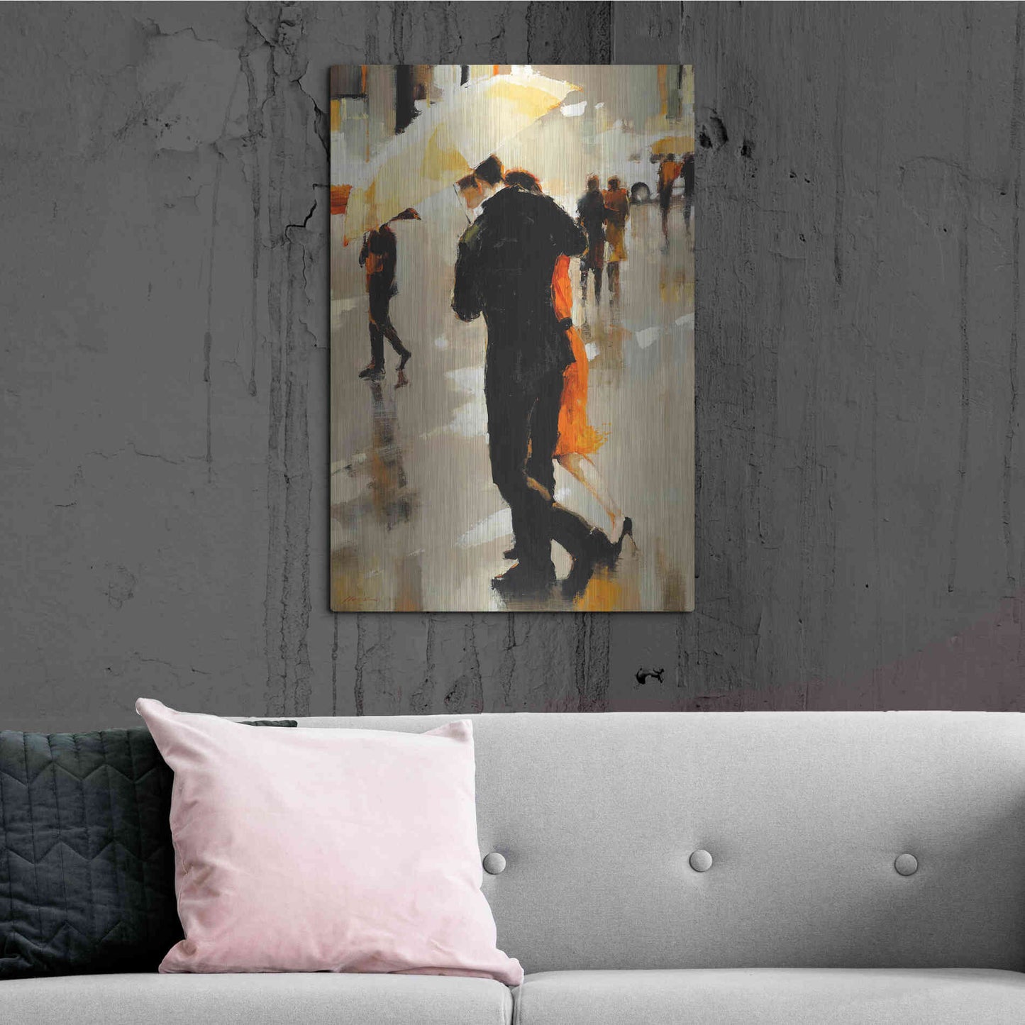Luxe Metal Art  'Shelter of the Soul'  by Lorraine Christie, Metal Wall Art,24x36