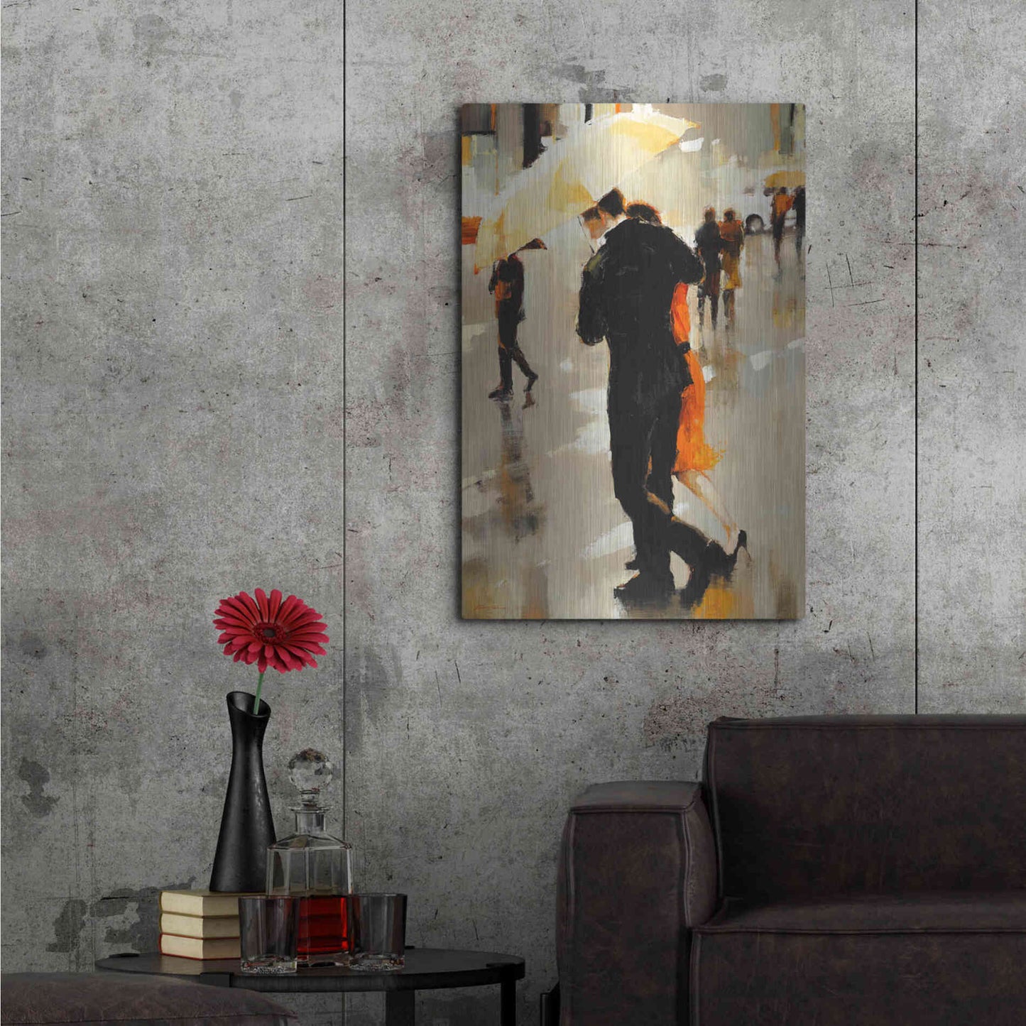 Luxe Metal Art  'Shelter of the Soul'  by Lorraine Christie, Metal Wall Art,24x36