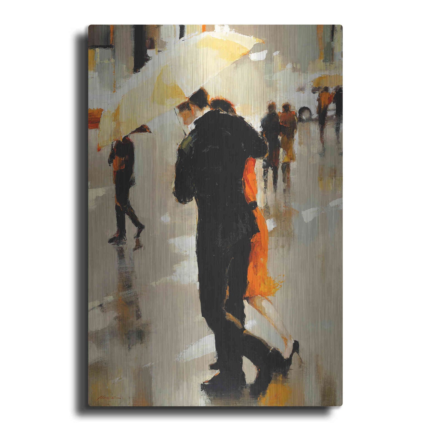 Luxe Metal Art  'Shelter of the Soul'  by Lorraine Christie, Metal Wall Art