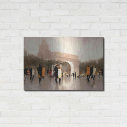 Luxe Metal Art  'Monumental Day'  by Lorraine Christie, Metal Wall Art,36x24