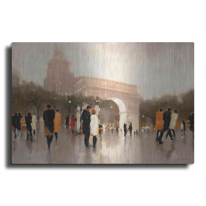 Luxe Metal Art  'Monumental Day'  by Lorraine Christie, Metal Wall Art