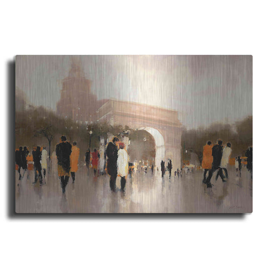 Luxe Metal Art  'Monumental Day'  by Lorraine Christie, Metal Wall Art