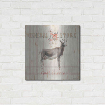 Luxe Metal Art 'Farm Patchwork VII' by Danhui Nai, Metal Wall Art,24x24