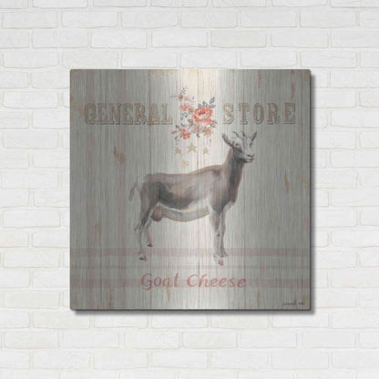 Luxe Metal Art 'Farm Patchwork VII' by Danhui Nai, Metal Wall Art,36x36