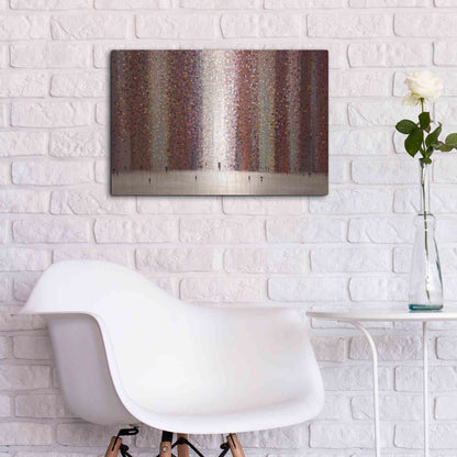 Luxe Metal Art 'Romance And Rain' by Ekaterina Ermilkina Metal Wall Art,24x16