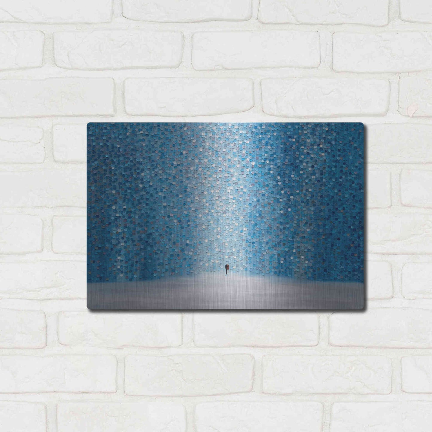 Luxe Metal Art 'Romantica' by Ekaterina Ermilkina Metal Wall Art,16x12