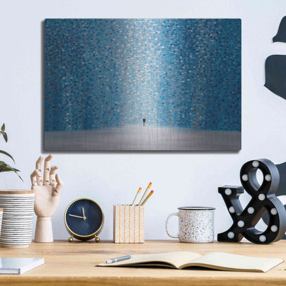 Luxe Metal Art 'Romantica' by Ekaterina Ermilkina Metal Wall Art,16x12