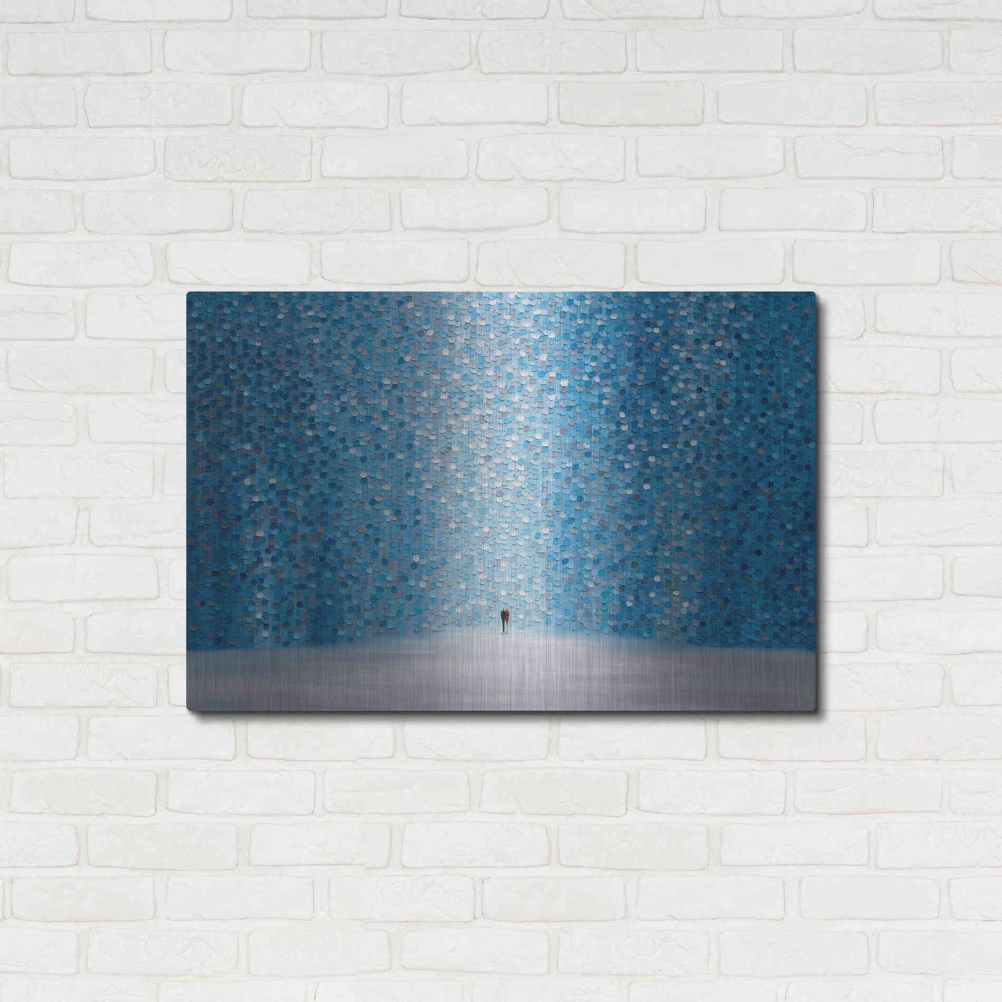 Luxe Metal Art 'Romantica' by Ekaterina Ermilkina Metal Wall Art,36x24